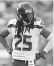  ?? AP ?? Seattle’s Richard Sherman says teams in the NFL can change every week.