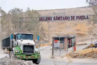  ?? ARCHIVO EL SOL DE PUEBLA ?? Desechos de San Pedro Cholula han sido enviados al tiradero de Puebla