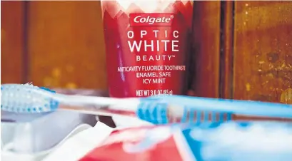  ?? DANIEL ACKER/BLOOMBERG NEWS ?? Colgate is struggling with growth, as 2017 sales are up just 2 per cent, not including acquisitio­ns, divestitur­es or currency moves.