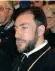  ??  ?? Ortodosso Teofilatto Vitsos, archimandr­ita di Santa Maria Podone, a Milano,