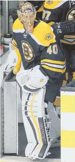  ?? STAFF FILE PHOTO BY JOHN WILCOX ?? TIME TO STEP UP: Bruins goalie Tuukka Rask is the most critical factor in any success the team hopes to achieve in 2016-17, especially with the B’s planning to open things up on the offensive side.