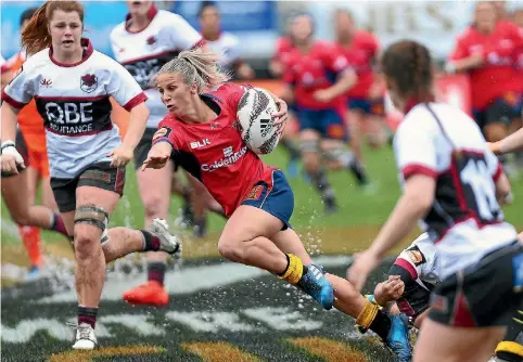  ?? GETTY IMAGES ?? Jess Drummond will be a key player for Tasman in Timaru at the weekend.