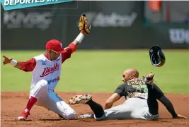  ??  ?? Acciones del México vs Puebla de la Temporada 2018 de la Liga Mexicana de Beisbol.