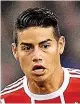  ??  ?? James Rodriguez