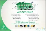  ??  ?? A flyer of Al-Tijari ‘Get 100%
Cash Back’ campaign.