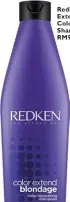  ??  ?? Redken Color Extend Bondage Color-Depositing Shampoo, RM91.30