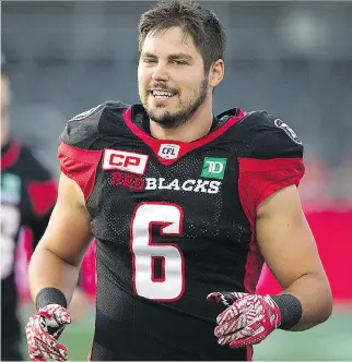  ?? WAYNE CUDDINGTON ?? Antoine Pruneau and the Redblacks’ young secondary turned in a stellar effort last week against the Montreal Alouettes, but they face a bigger test Friday in Winnipeg against the Blue Bombers.