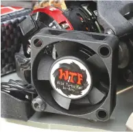  ??  ?? A fan or a heat sink can be used to cool your motor, which will make it more efficient.