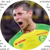  ??  ?? Emiliano Sala