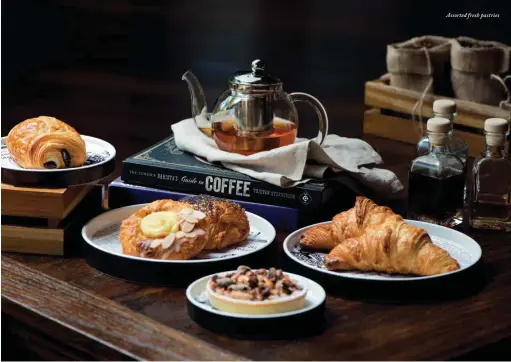  ??  ?? Assorted fresh pastries