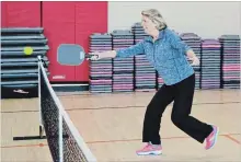  ?? BRENDA JEFFERIES METROLAND ?? Pickleball is played at the Flamboroug­h Family YMCA in this file photo.