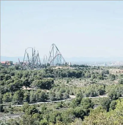  ?? XAVI JURIO ?? Parte de los terrenos, junto a Port Aventura, que comprará el Incasòl para que Hard Rock construya