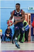  ?? Picture: Will Cooper/JMP ?? Bristol Flyers’ Malcolm Delpheche in action during the ddefeat to London Lions at the WISE Campus, Filton