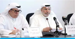  ?? ?? KUWAIT: Abdulaziz Abdullah Dakheel Al-Shaya and Adel Abdul Wahab Al-Majed.