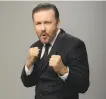  ?? Todd Antony / NBC 2016 ?? Ricky Gervais is among the funny names coming to SF Sketchfest in January.