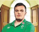  ??  ?? Jacob Stockdale: Leading from front