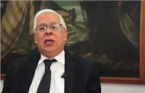  ??  ?? Rubén Hernández afirmó que “el interés del legislador es que siempre se elija alguien que venga recomendad­o por el Comex”.