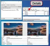  ??  ?? Click the Details button in dupeguru to see previews of your duplicated photos