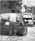  ??  ?? • En Q.roo, la tormenta número 4 inundó varias calles.