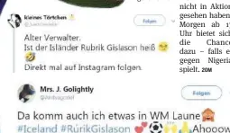  ?? SCREENSHOT ?? Auf Twitter wimmelt es von Nachrichte­n wie diesen.