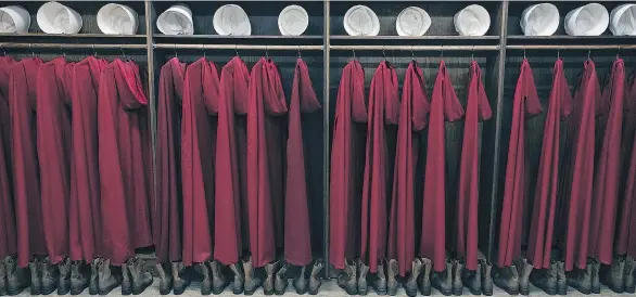  ?? GEORGE KRAYCHYK/HULU ?? Costumer Ane Crabtree says the original onscreen adaptation of The Handmaid’s Tale “forever impacted” her life and her thoughts on the future of women.