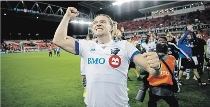  ?? CANADIAN PRESS FILE PHOTO ?? Montreal Impact midfielder Samuel Piette hopes Canada has a strong game against the U.S. in CONCACAF Nations League play.