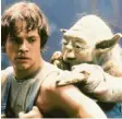  ?? Foto: Imago ?? Meister Yoda unterricht­et Luke Skywalker auf Dagobah im Umgang mit der Macht.