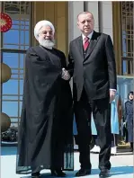  ??  ?? ALIADOS. En las reuniones presididas por Rusia, participan Erdogan y el presidente iraní Hassan Rohani.