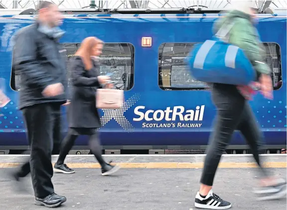  ?? Picture: Getty. ?? A new railway station has opened in Scotland as major changes come into force.