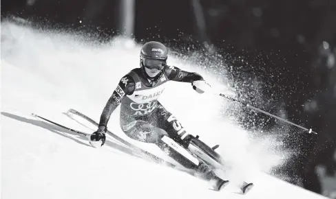  ?? FOTO: DEBATE ?? La estadounid­ense Mikaela Shiffrin sigue haciendo historia en el esquí Alpino.