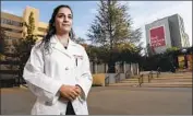  ?? Irfan Khan Los Angeles Times ?? DR. MEENA Zareh says a fellow physician sexually assaulted her at L.A. County-USC Medical Center.