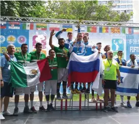  ?? ESPECIAL ?? Una vez más, el equipo de la Aspabuap tuvo una gran participac­ión.