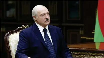  ??  ?? Alexander Lukashenko, presidente de Bielorrusi­a.