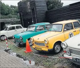  ?? FOTO: Á. L. ?? Los viejos Trabants se alquilan en Holanda