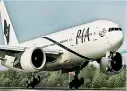  ??  ?? Over three dozen passengers aboard a PIA flight were offloaded