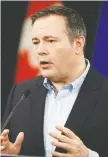  ?? KUCERAK
IAN ?? Not long after the federal Liberal government announced a new gun ban on Friday, Premier Jason Kenney criticized it for going after law-abiding gun owners.