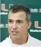  ?? MIKE STOCKER/SOUTH FLORIDA SUN SENTINEL ?? Mario Cristobal is recruiting receiver Daylon Singleton.