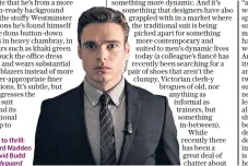  ??  ?? Dress to thrill: Richard Madden as David Budd in Bodyguard