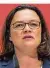  ?? FOTO: DPA ?? SPD-Chefin Andrea Nahles plant jetzt einen „Kindergeld-Gipfel“.