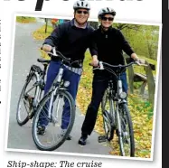  ??  ?? (amawaterwa­ys.co.uk, Ship-shape: The cruise includes guided cycling