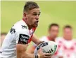  ?? Photo: Mark Kolbe ?? QUICK: Matt Dufty finds some space.