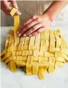  ?? ?? 2. Fold back alternate pastry strips, then lay a pastry strip across the pie to create a lattice pattern.