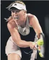  ??  ?? Favorita. La danesa Caroline Wozniacki también ganó el Abierto de Australia.