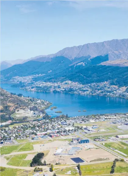  ?? Photo / Mark Mitchell ?? The Queenstown Lakes District Council is discussing a local levy with the Government.