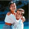  ??  ?? British backpacker Mia Ayliffe-Chung, pictured with former boyfriend Jamison Stead, was stabbed to death in a Queensland hostel on Tuesday.