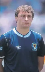  ??  ?? Maurice Malpas was one of five Dundee United players who were part of the 1986 squad.