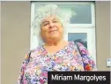  ??  ?? Miriam Margolyes programme as anything else.
Last year she appeared in Miriam’s Big Adventure, in which she explored the US. Now, in a two-part documentar­y, she’s investigat­ing a subject many of us are uncomforta­ble with – death.