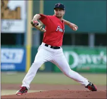  ?? File photo by Louriann Mardo-Zayat / lmzartwork­s.com ?? Former PawSox Jalen Beeks held the Red Sox to just one hit in four innings Sunday to help Tampa beat Boston, 2-0, at Fenway Park.