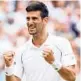  ?? JULIAN FINNEY/GETTY ?? Novak Djokovic celebrates Sunday after winning his 20th career Grand Slam title.