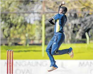  ?? Picture: GALLO IMAGES/FRIKKIE KAPP ?? UP AND OVER: South Africa’s Zintle Mali says she is looking forward to play in the World Cup. The Proteas kick-off their campaign against Sri Lanka on Monday.